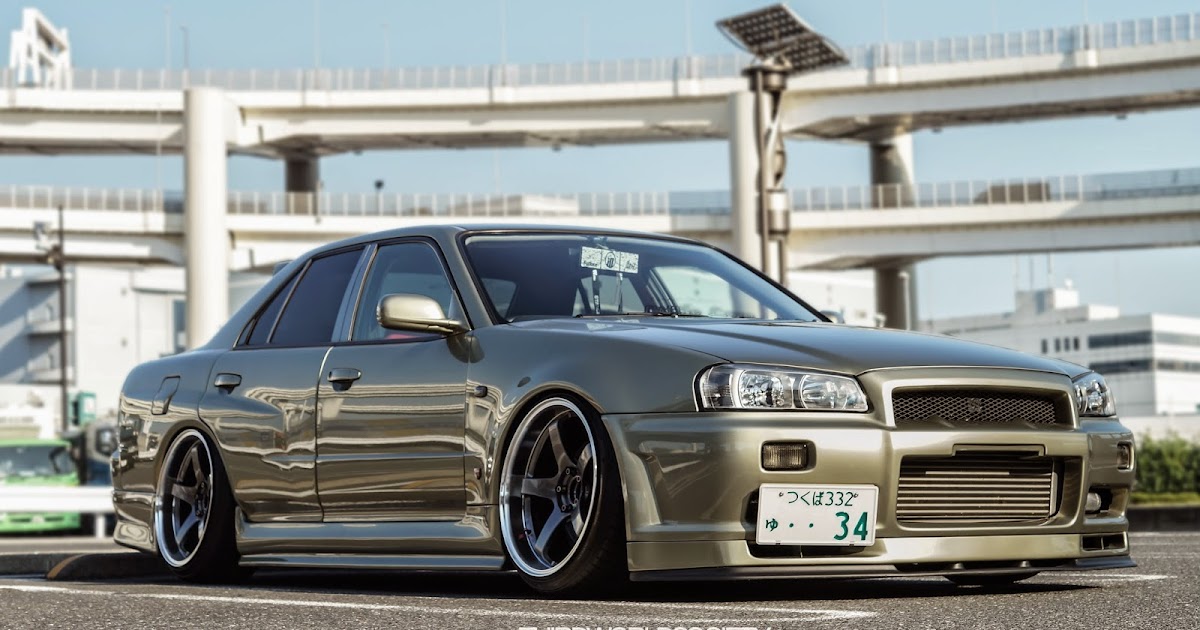 Nissan Skyline GTR r34 стенс