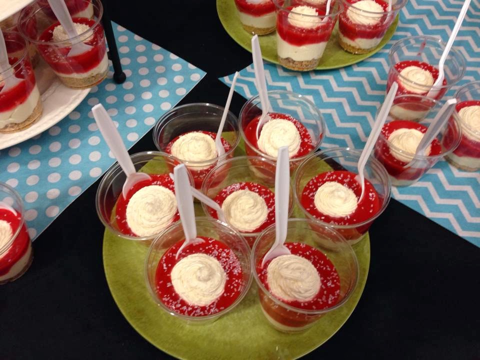 Amy's Goodies No Bake Strawberry Cheesecake Dessert Cups!