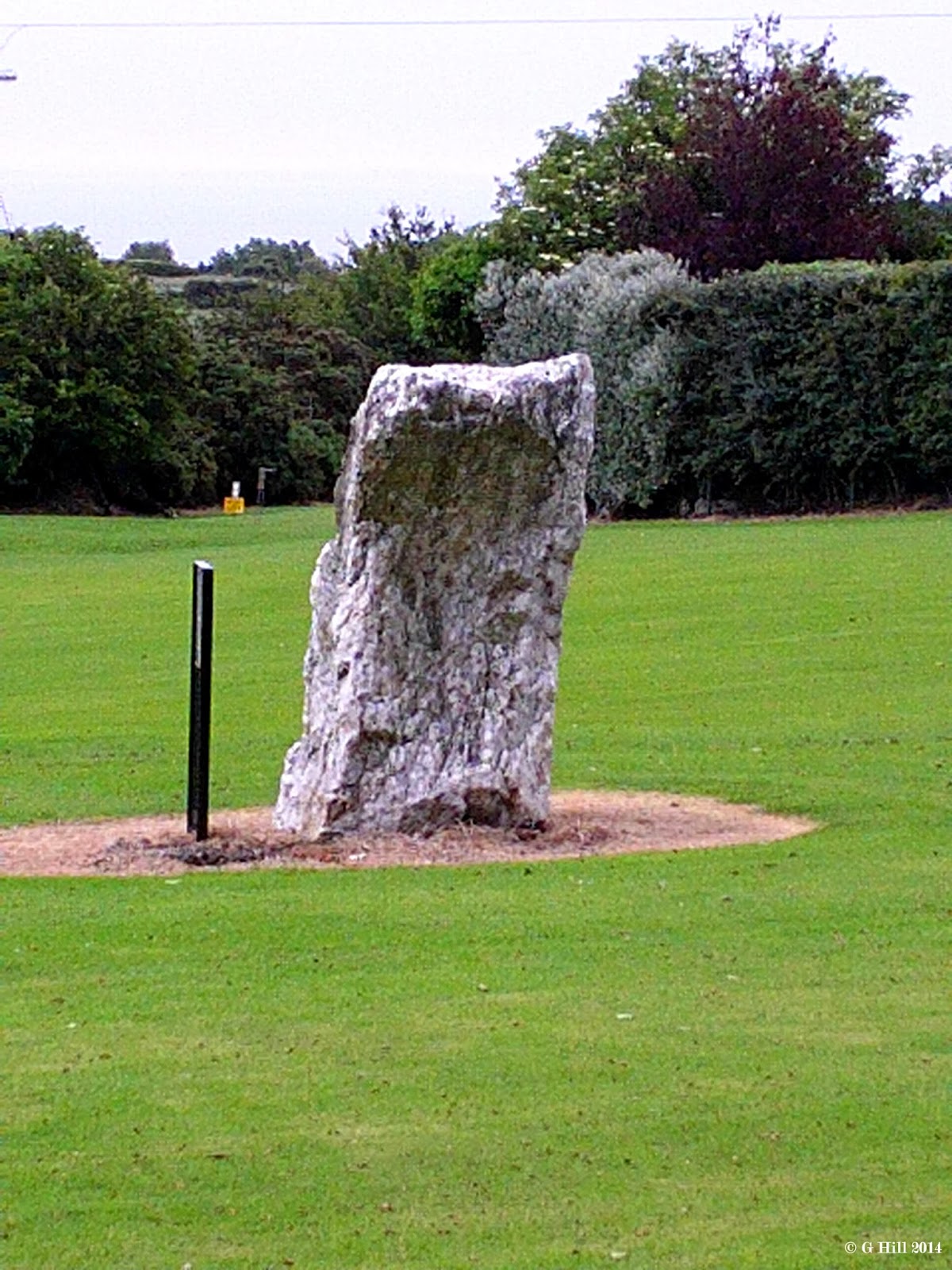 Ireland In Ruins Glencullen Standing Stone Co Dublin