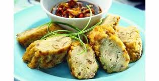 Rolade Chicken and Tofu