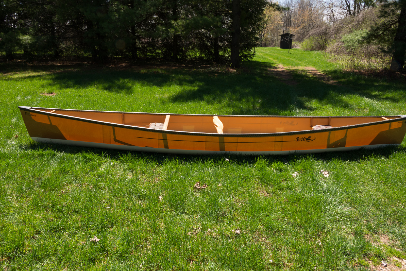 Outdoor Jay New Ride Swift Kipawa Kevlar Fusion with CarbonKelvar trim!!