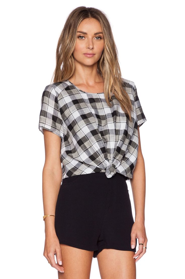 The Knotted Crop Top Miss Rich