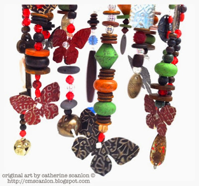 Recycled Butter Dish Wind Chime by Catherine Scanlon for Sizzix http://cmscanlon.blogspot.com