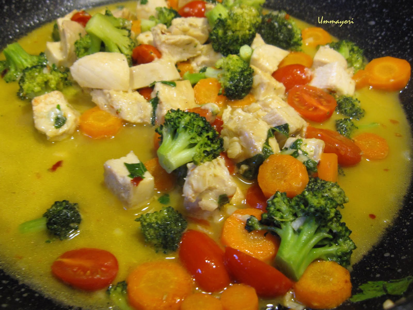 Chicken and bow tie pasta