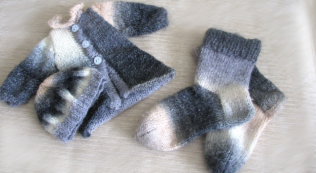 вязание носков, гардероб для куклы