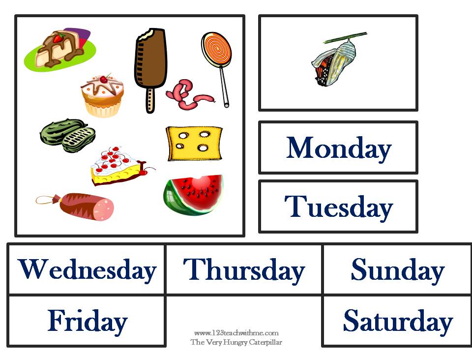 The very hungry caterpillar worksheets pdf picture