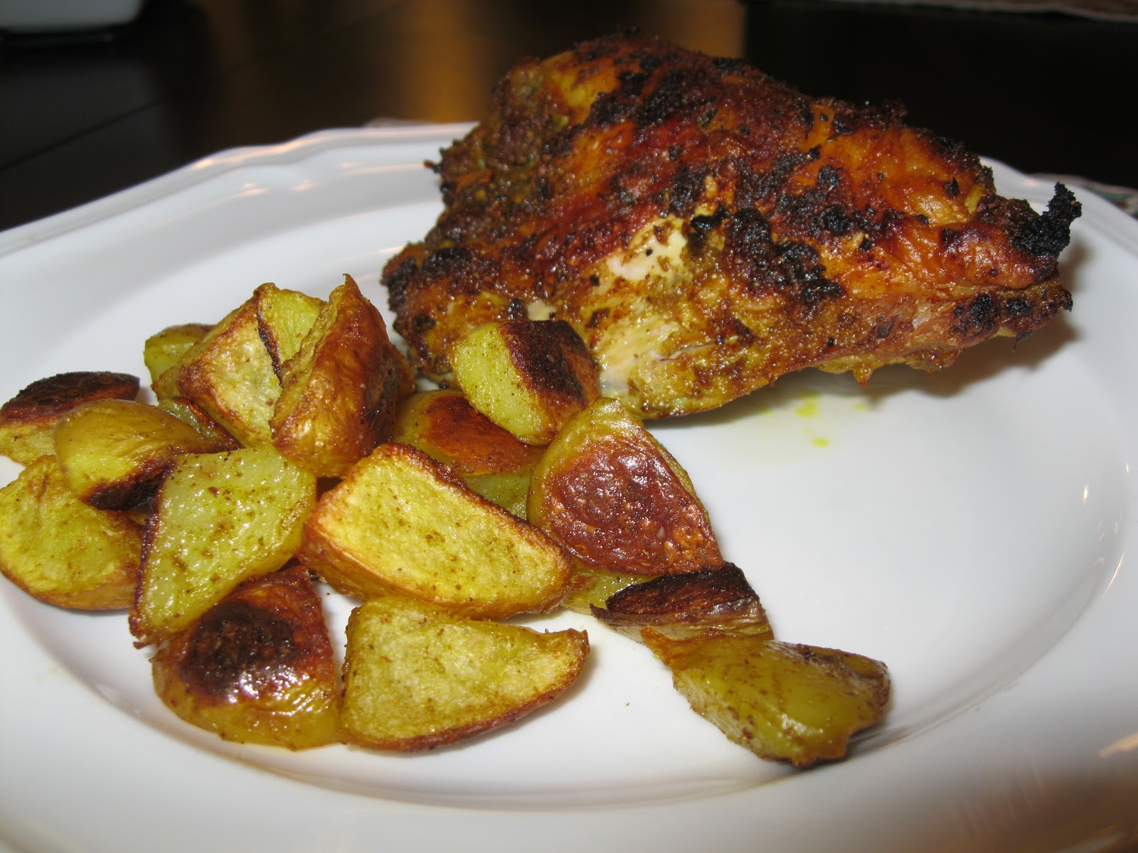 Shea Lennon Dinner Tonight Indian Spiced Roasted Chicken and Curry