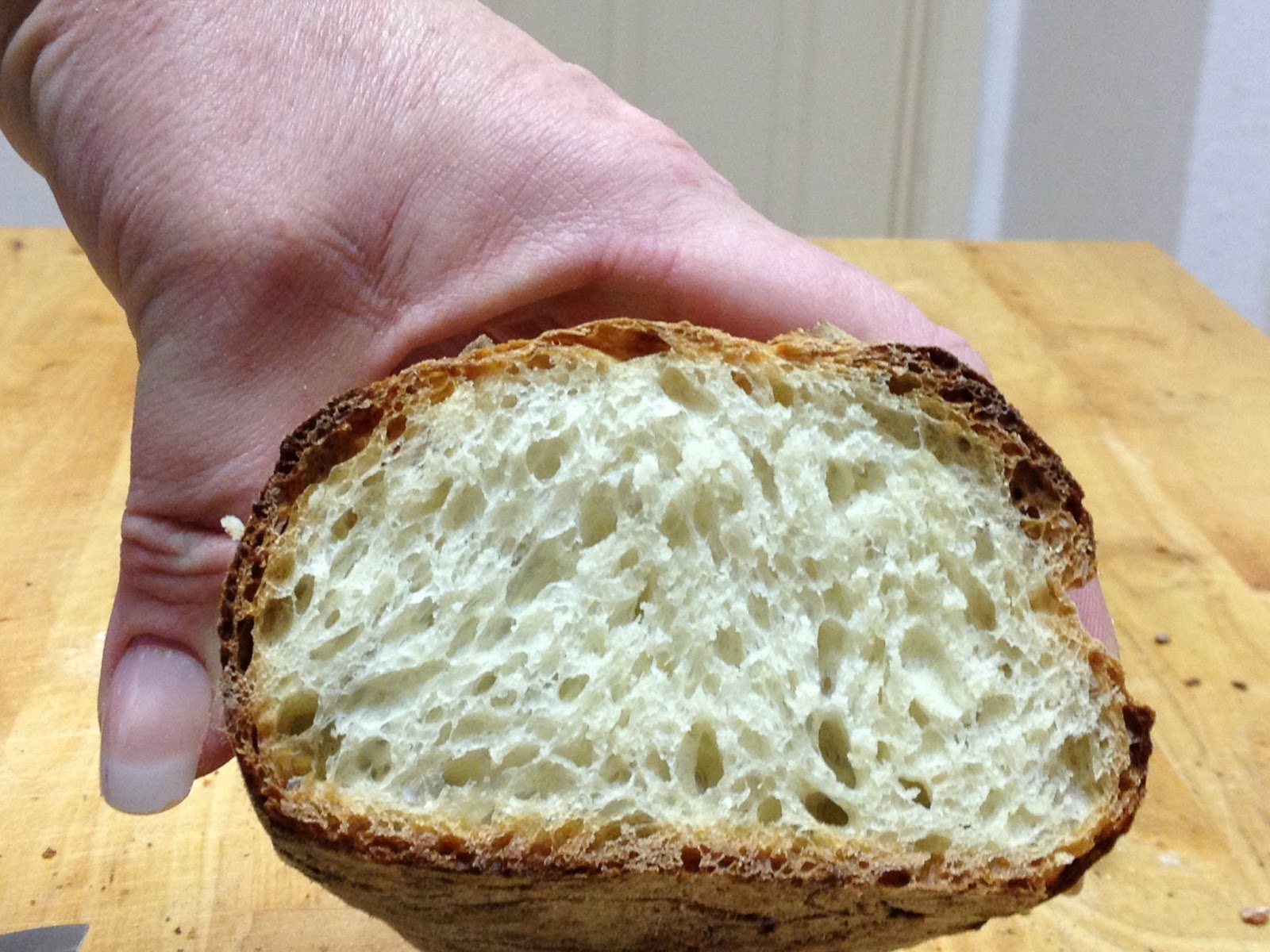 Tracy Cooks in Austin Crusty, Rustic, Italian Bread