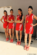 Las chicas de la F1: Belleza india, talento español. chicas india 