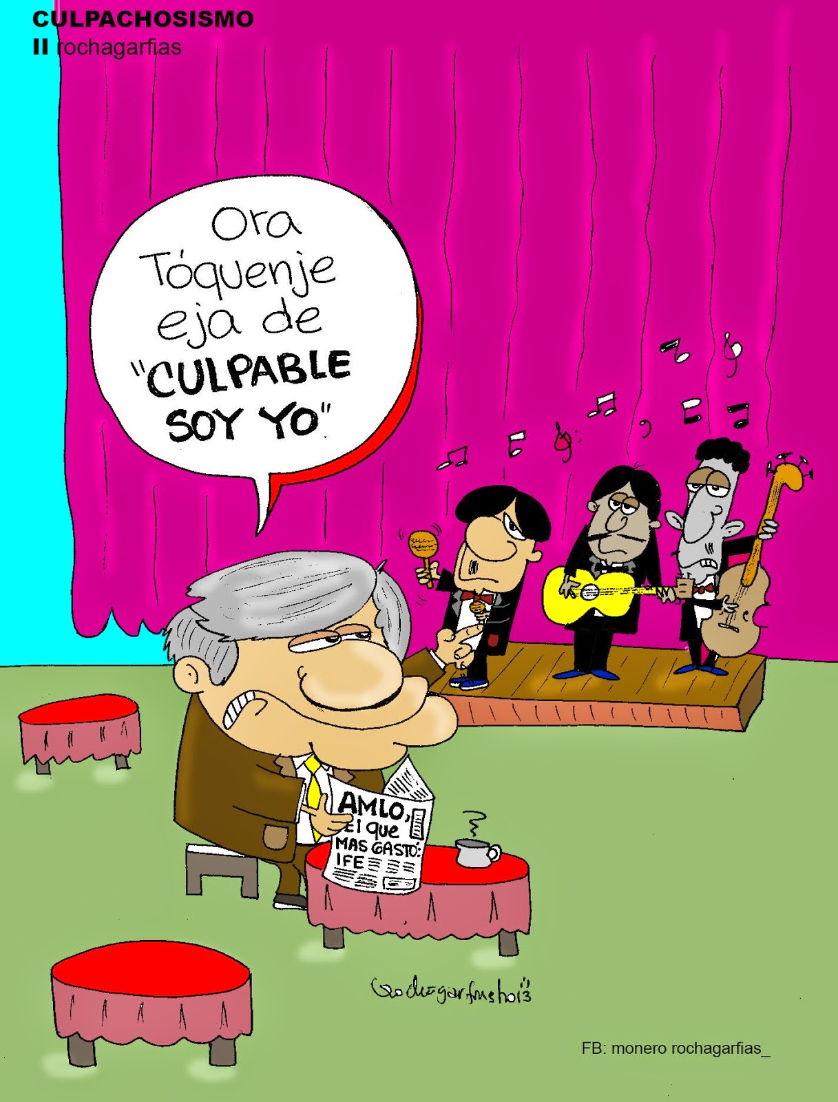 AMLO: culpable soy yo.