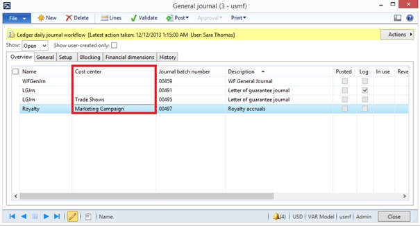microsoft dynamics ax cost center mapping microsoft dynamics ax cost center mapping