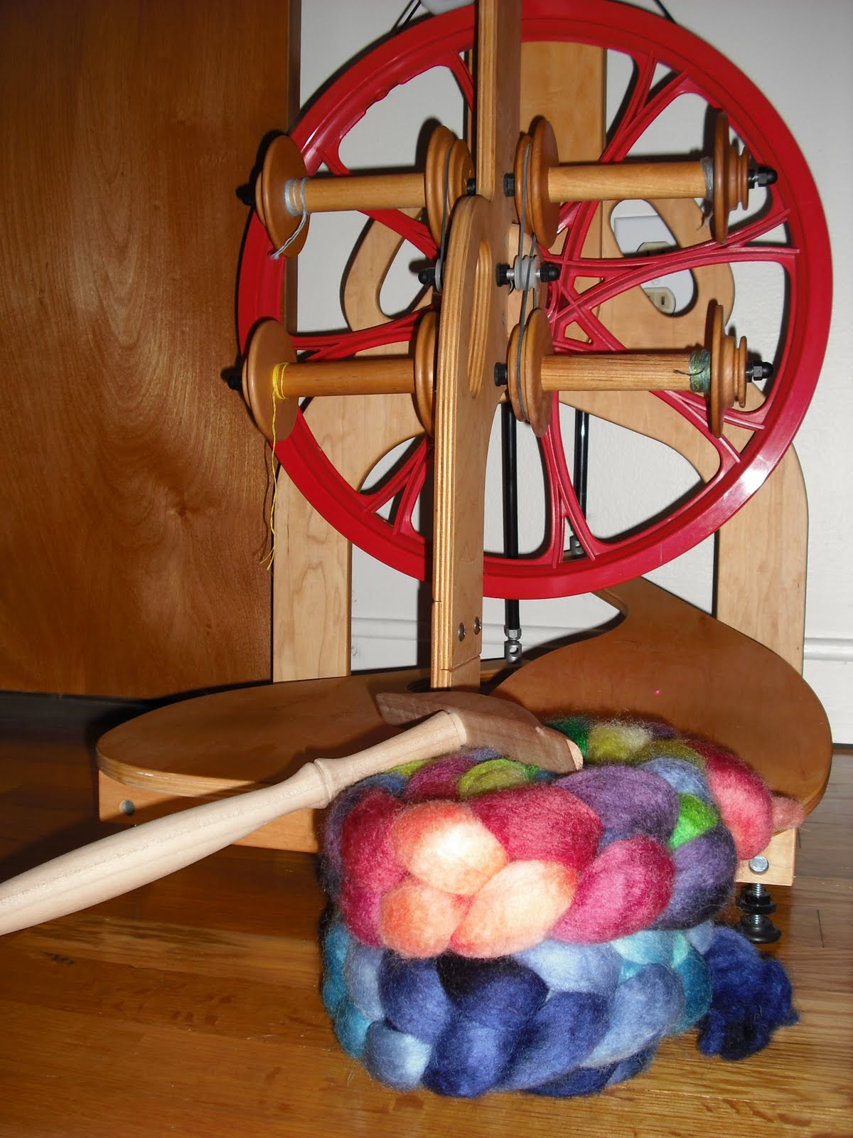 fill me with meaning Spinning Art Yarns Class