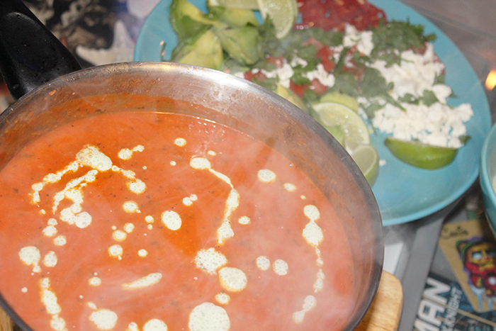 Mexican Soup for Halloween