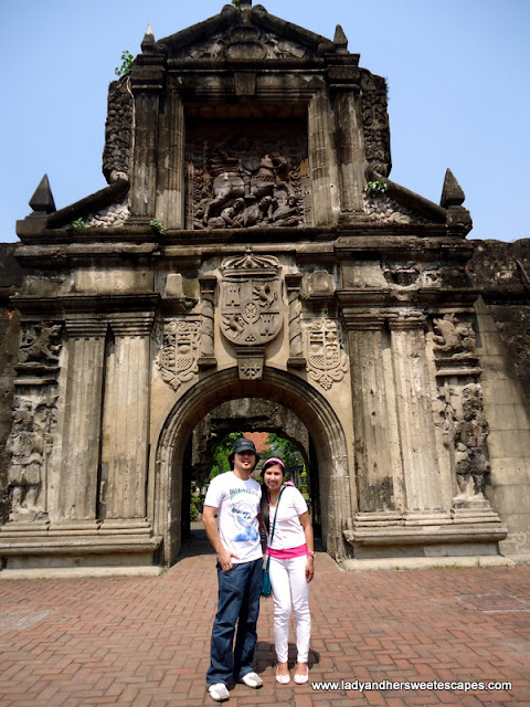 gate at fort Santiago