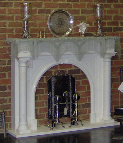 fireplace faux shabby chic brick fake fireplaces mantels mantel decorate modern farm walls placed believe piece diy