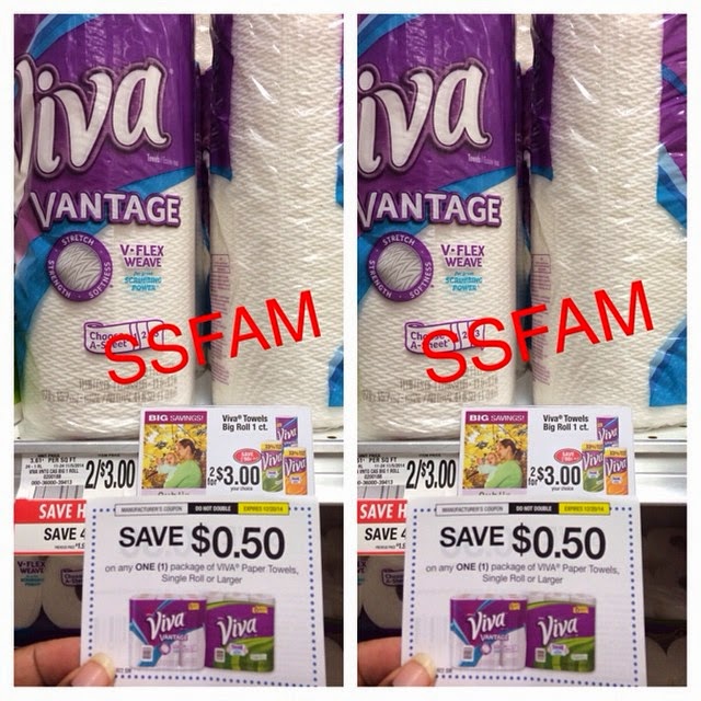 1.00 Viva Single Roll Papertowel!