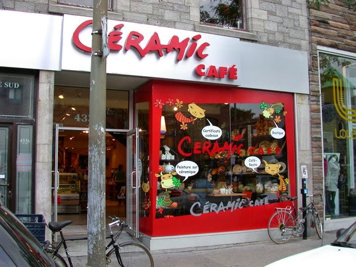 Jouer les artistes au Céramic Café