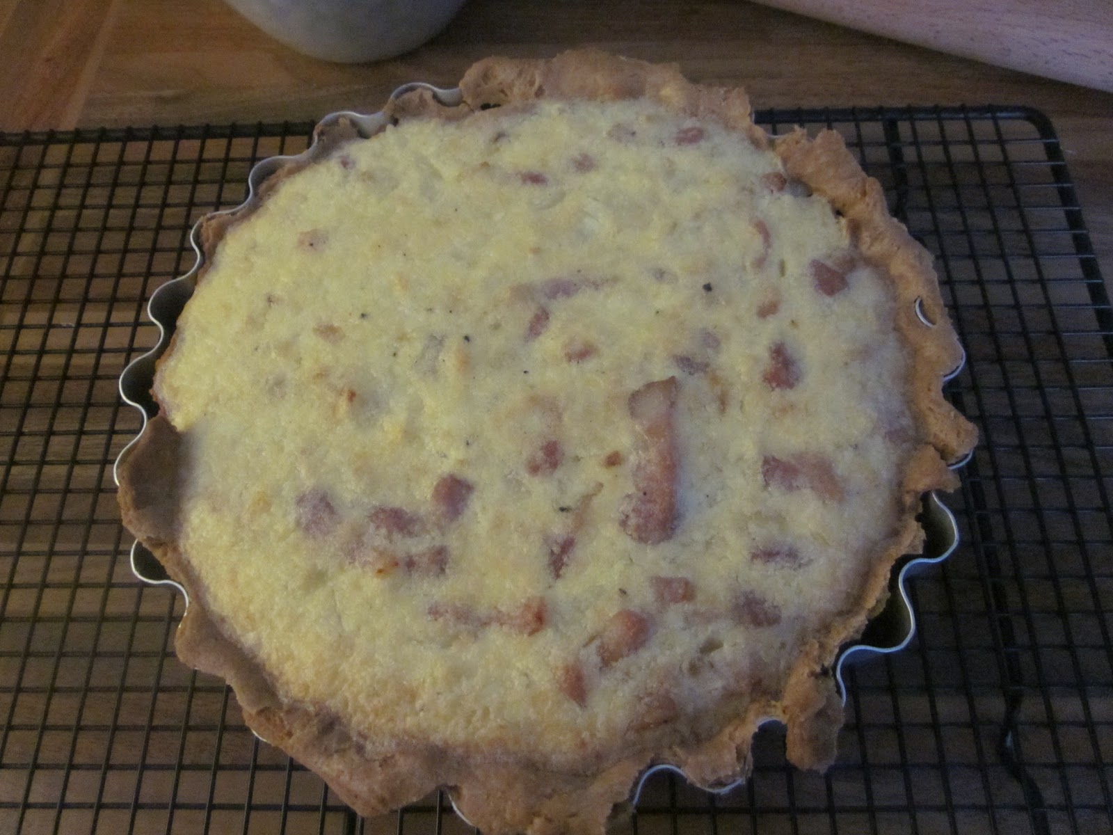 Heston Blumenthal's Quiche Lorraine Blue Sky and Bunting