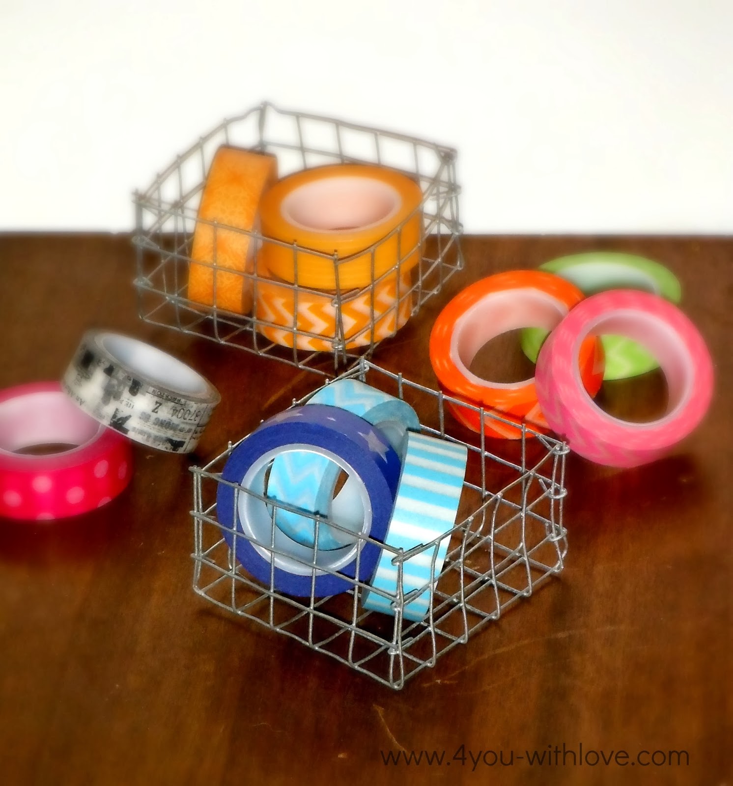 DIY Wire Baskets The Melrose Family