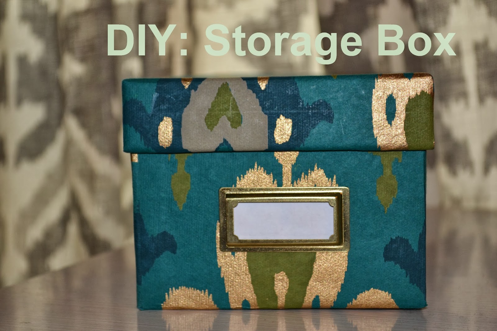 Salty Treasures DIY Storage Box
