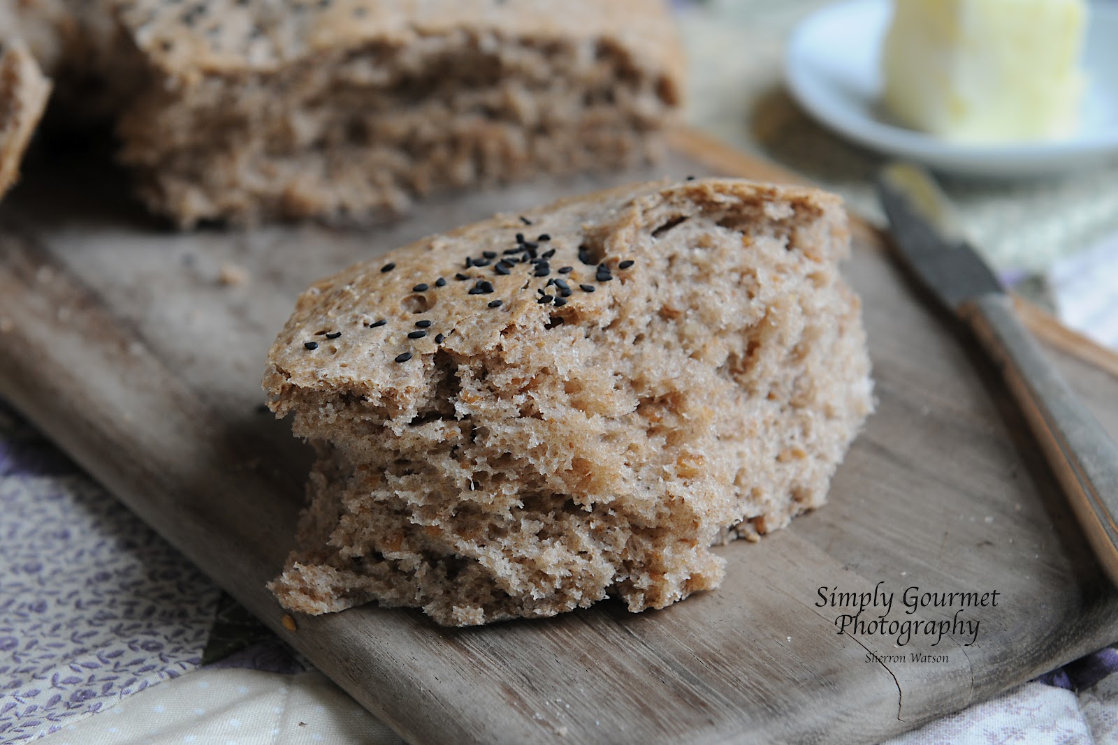 Simply Gourmet 131. Bulgur Teff Bread