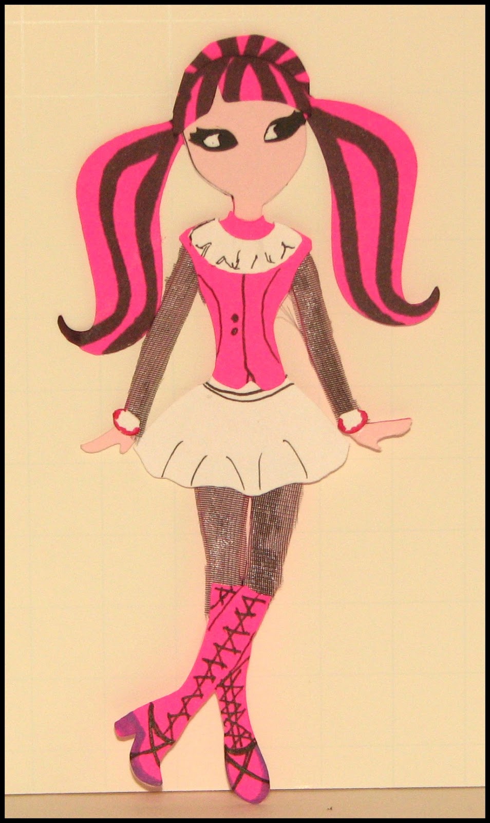 monster high paper dolls