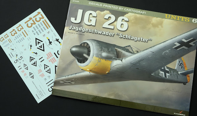 The Modelling News Kagero S Units Series 6 Jg 26 Jagdeschwader Schlagater Decal Review