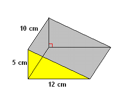 موشور قائم قاعدته عبارة عن مثلث قائم الزاوية