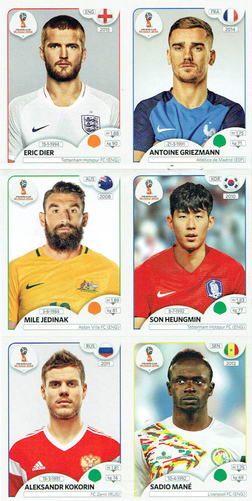 Felipe Baloy Sticker 542 Panama Panini WM 2018 World Cup Russia