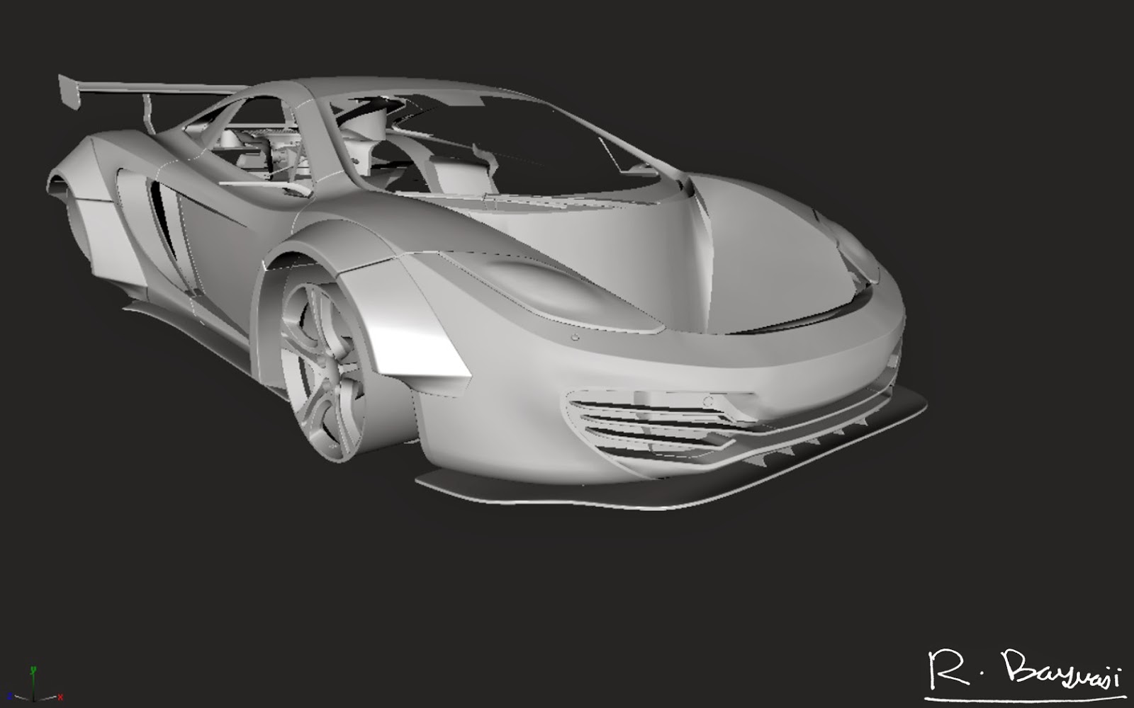 E Project Unofficial Liberty Walk Mclaren Mp4 12c Widebody