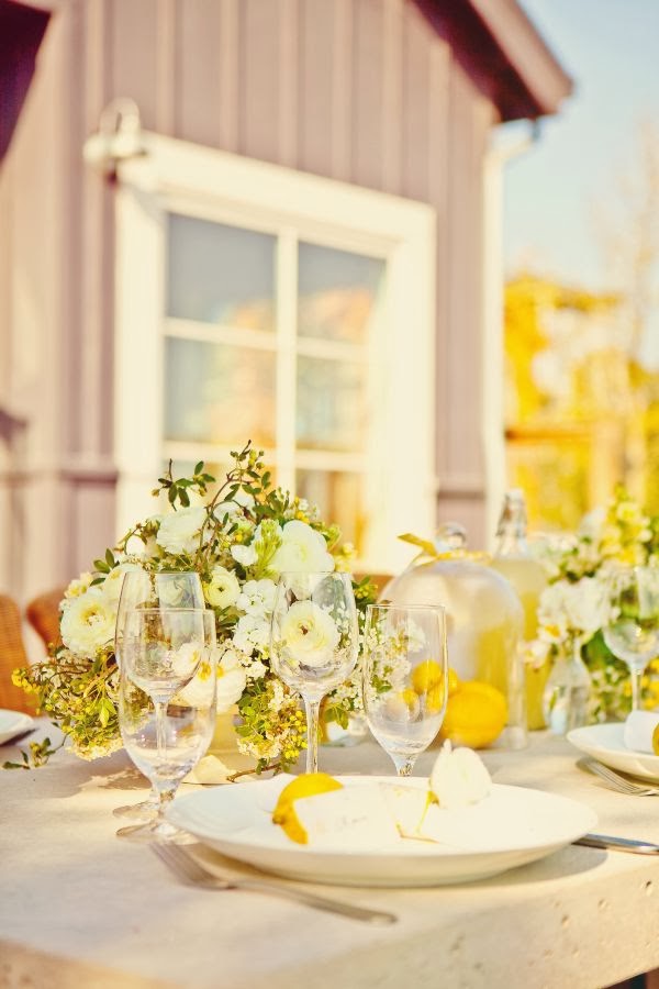 Memorable Wedding Sunny Yellow Bridal Showers