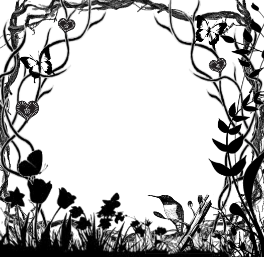 Awesome Black and White Frames Artistic Frames