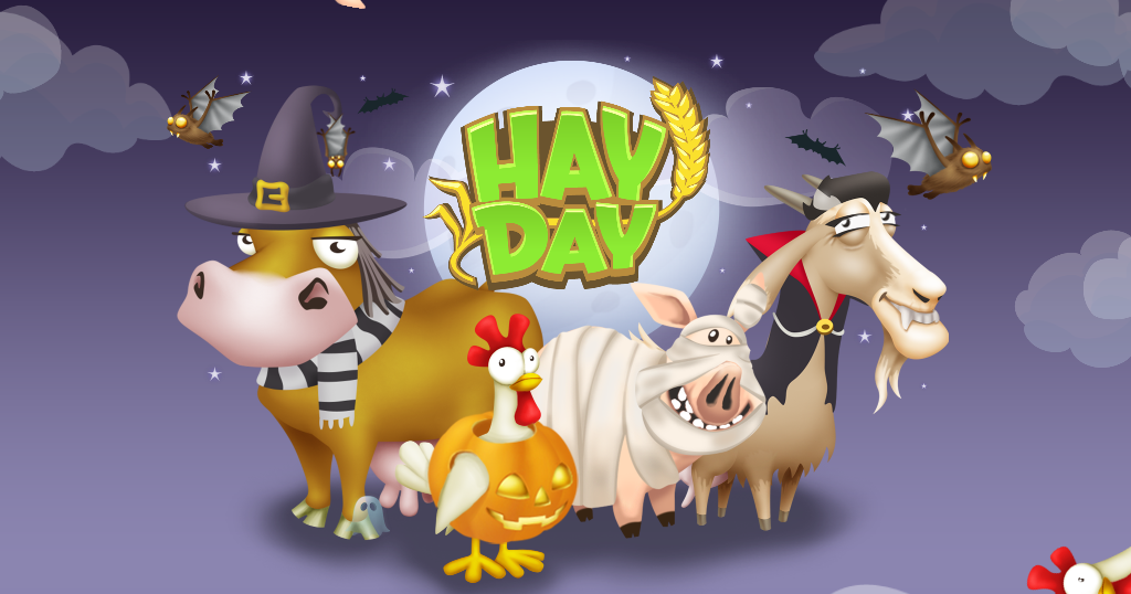 Hay Day Ghost in Fishing Area Update Latest Halloween HayDay Update!