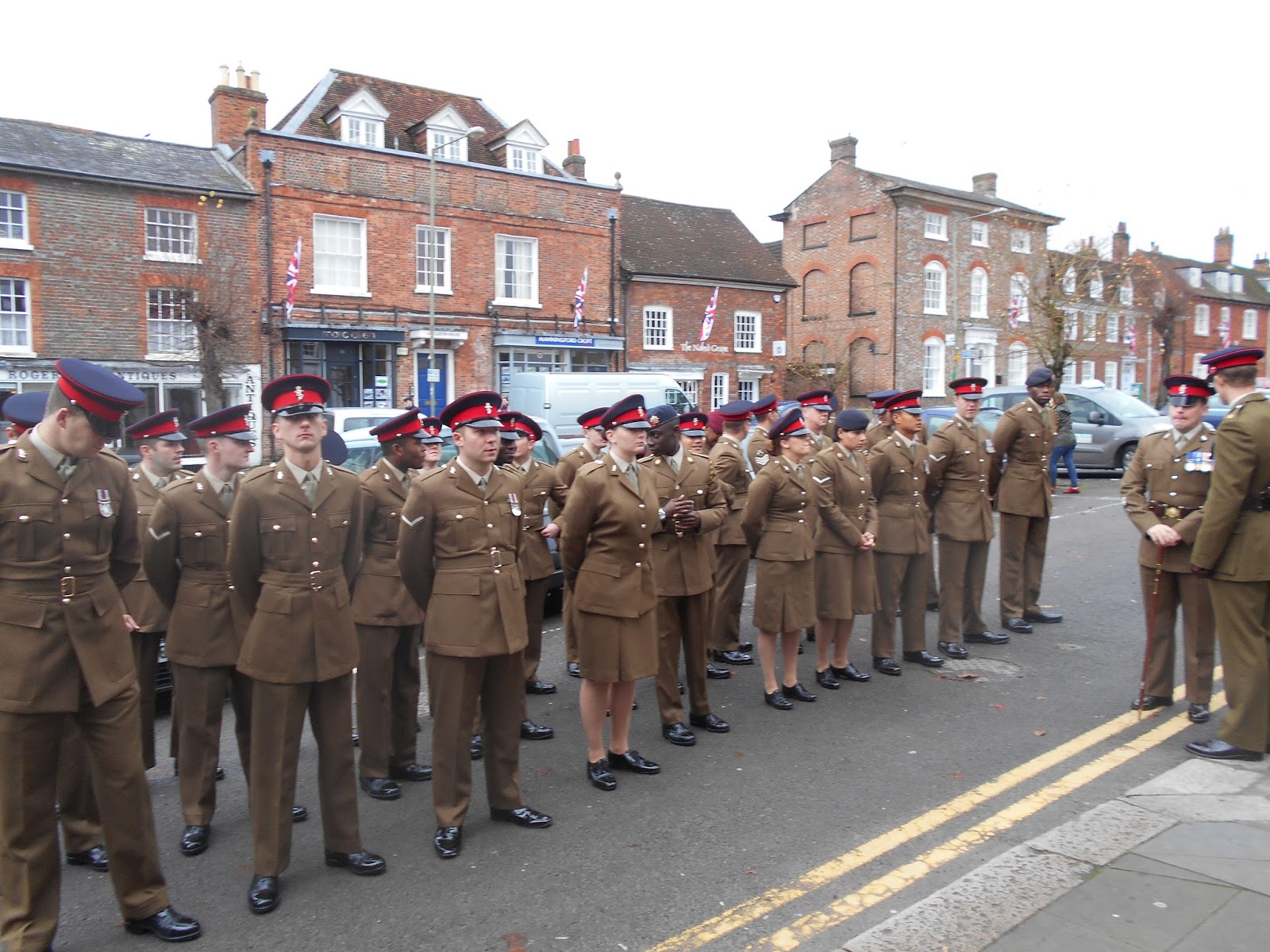 Remembrance Day Parade Wallingford Arcade