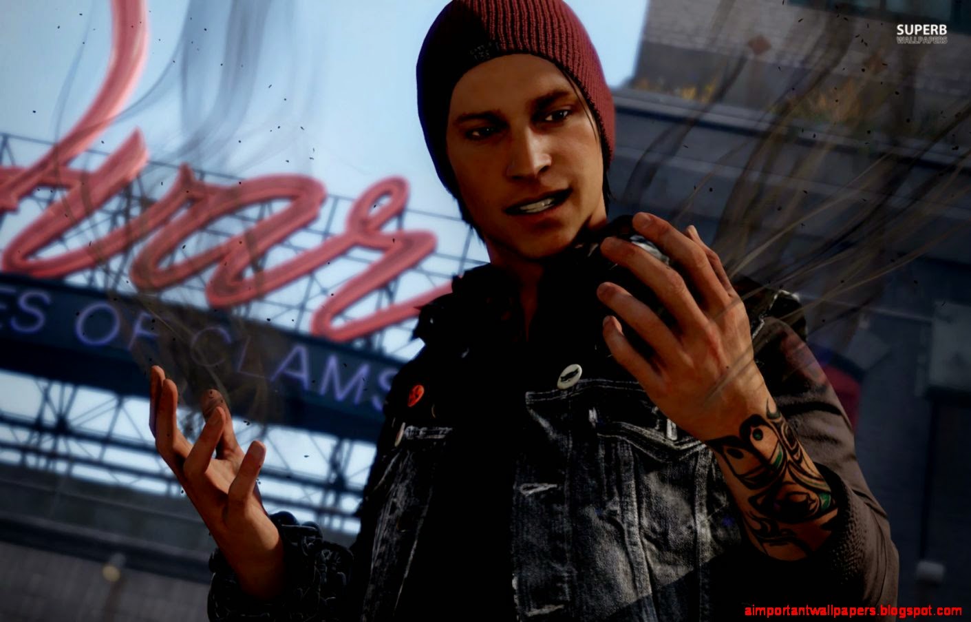 Delsin Rowe InFamous Second Son wallpaper Game wallpapers Delsin Rowe InFamous Second Son wallpaper Game wallpapers