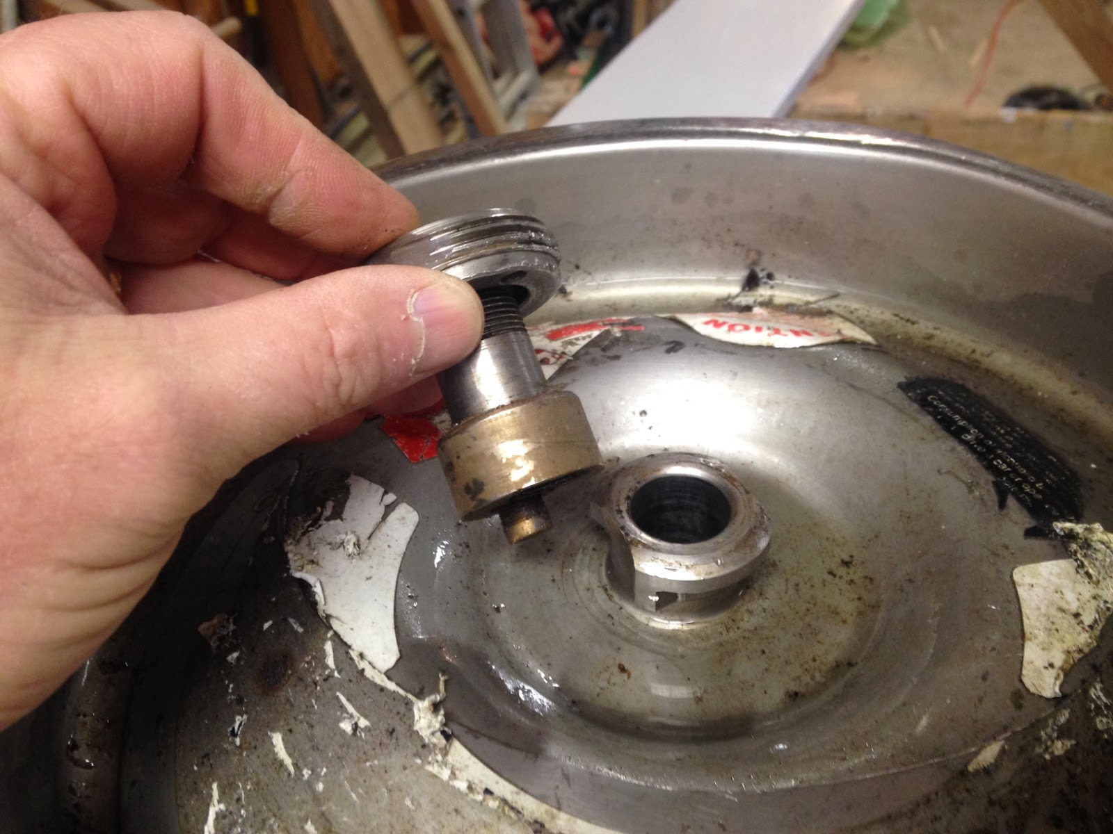 Beer Keg to 15.5g Fuel Tank Conversion Building the Stella R A Chesapeake Crab Scrape