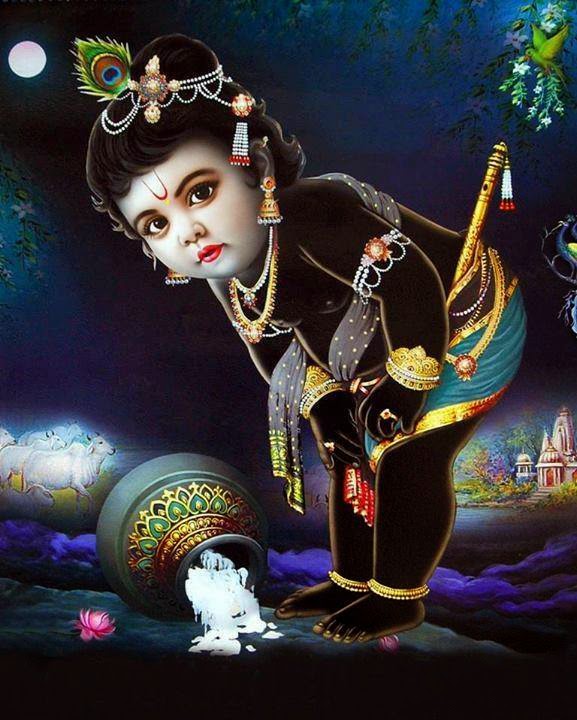 cute kanha ji balgopal