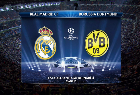 مشاهدة مباراة ريال مدريد وبروسيا دورتموند بث مباشر علي بي أن سبورت HD مجانا Real Madrid vs Dortmund