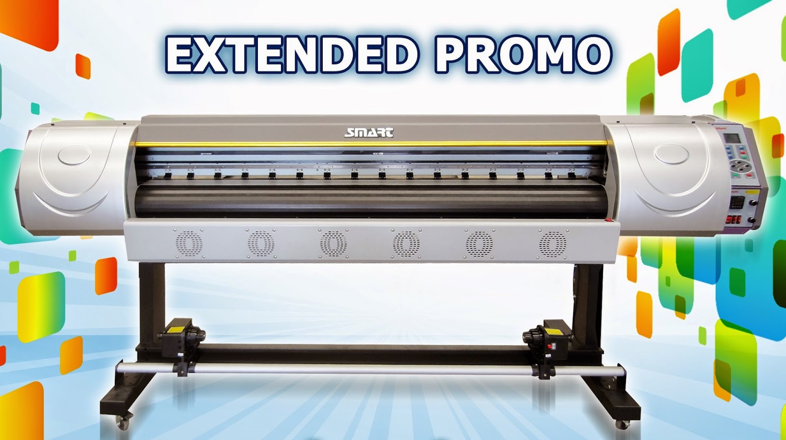 EXTENDED PROMO SMART 6FT ECO SOLVENT PRINTER Tarpaulin Printer