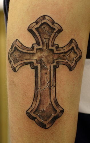 Crucifix Tattoo 29 Reproduced With Permission Religious Tattoos makes no