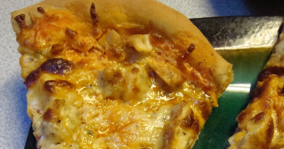 kimscookingfrenzy Buffalo Chicken Blue Cheese Pizza