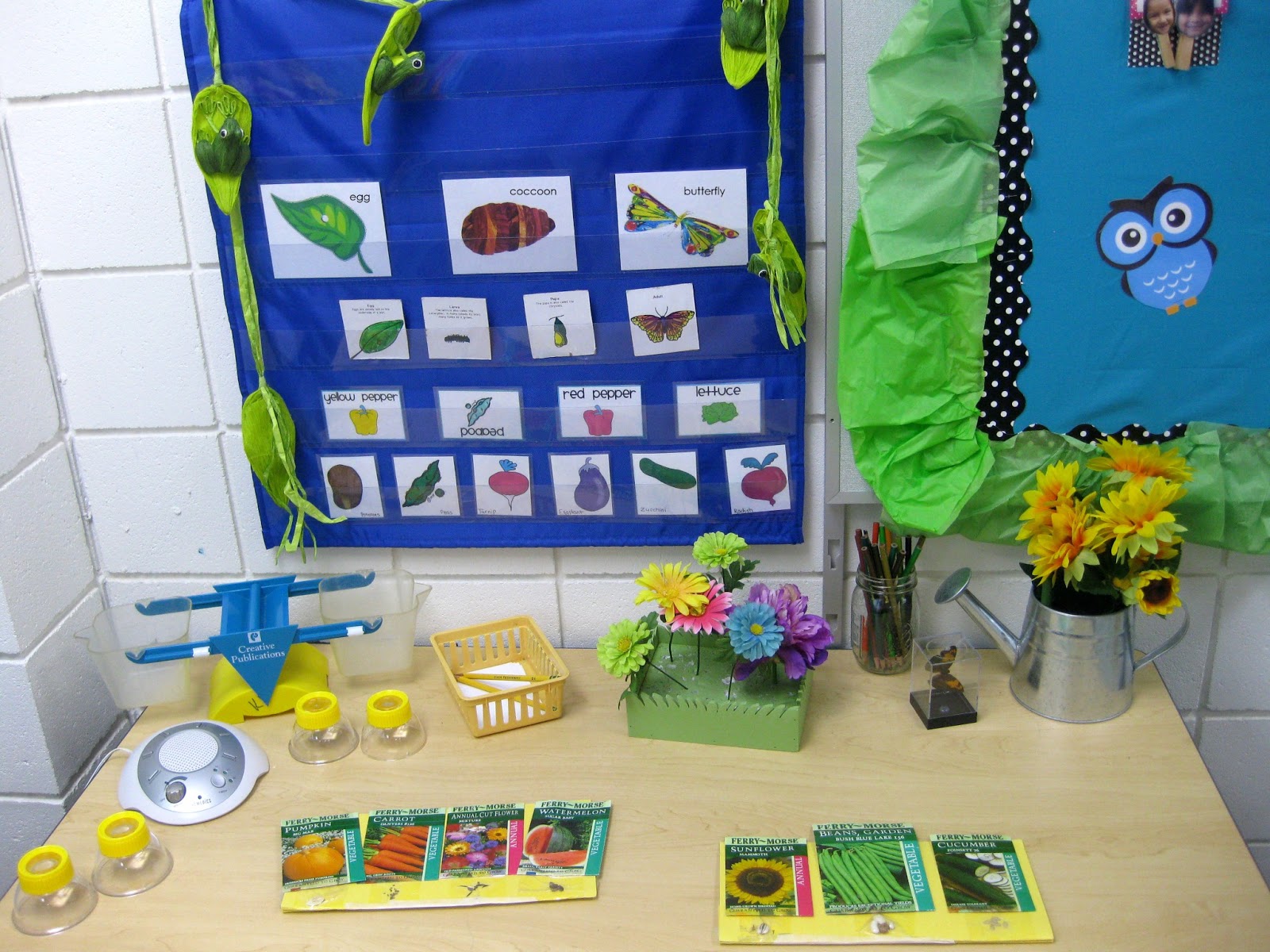 PreK Tweets Spring Math and Science Centers