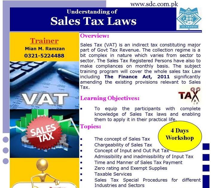 Business 2013 Understanding of Sales Tax Laws Training