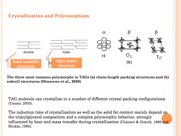 CACAO AND CHOCOLATE COCOA BUTTER CRYSTALLIZATION DURING THE CHOCOLATE