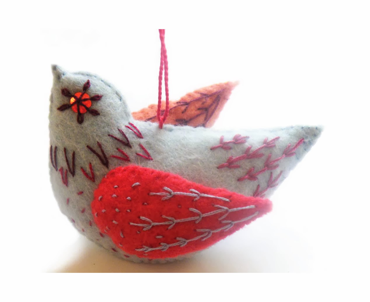 NANCY NICHOLSON Tutorials for Christmas No1. BIRD