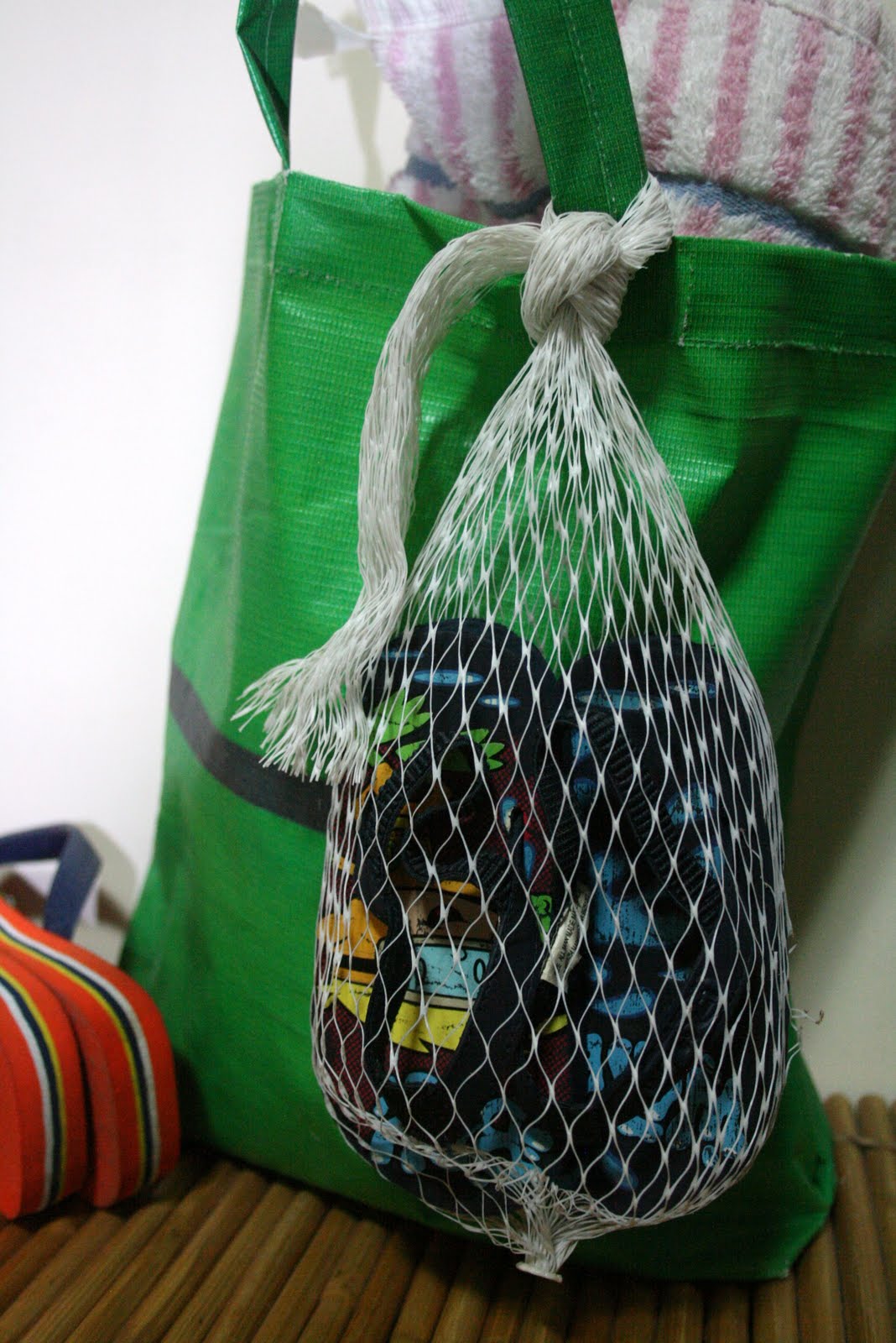homeeco nanay reusing plastic mesh bags
