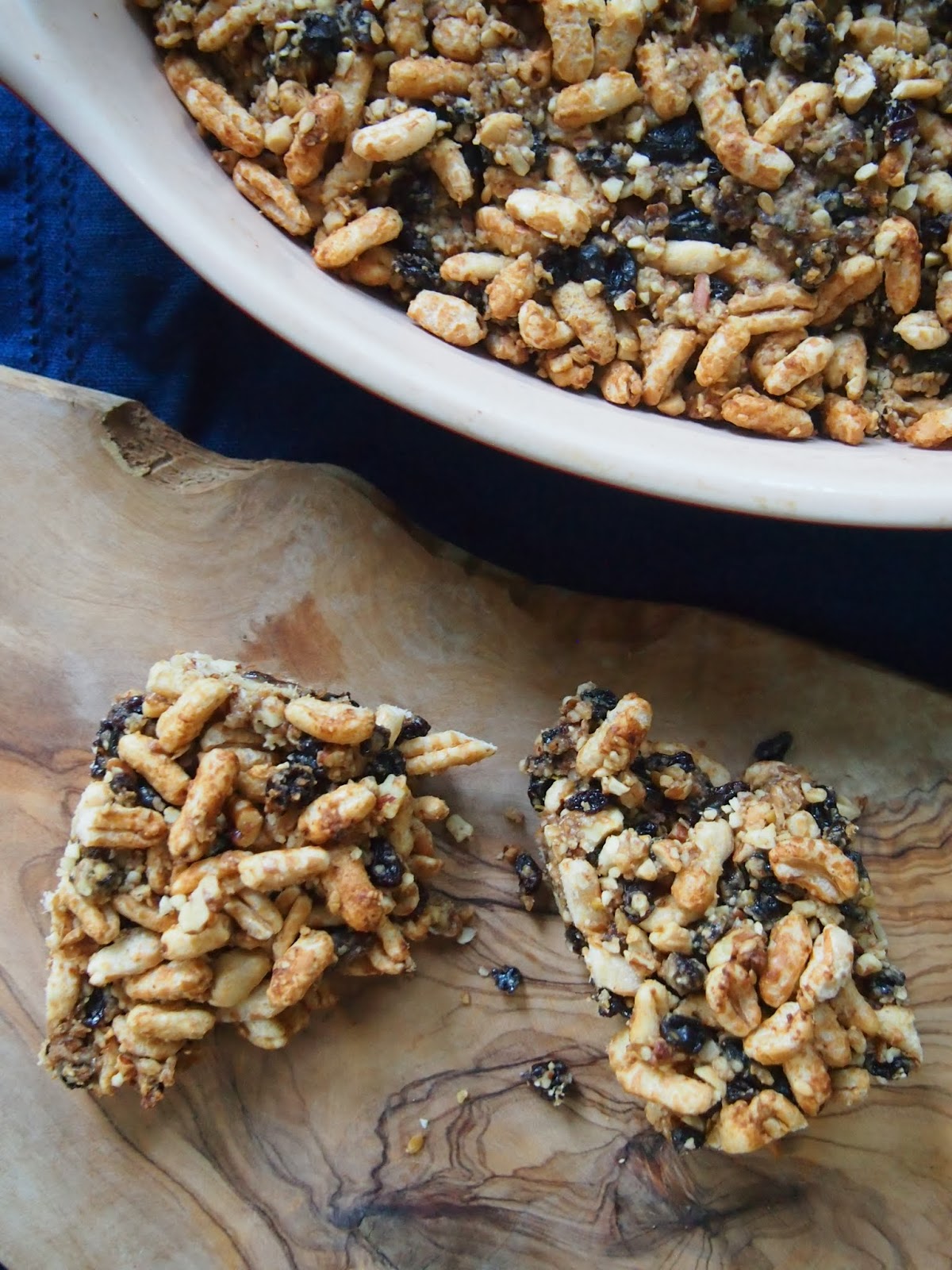 An Avocado A Day Puffed Kamut Energy Bars