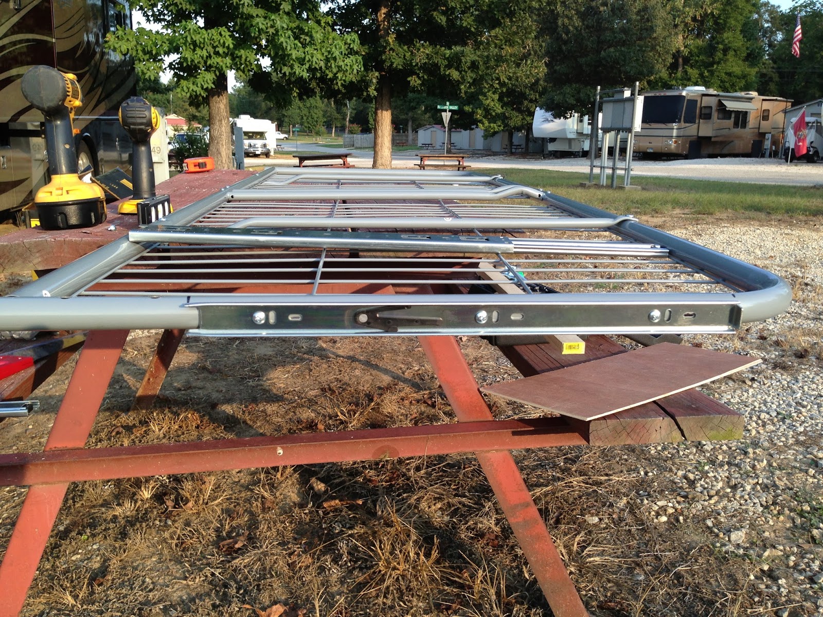 LivelyRV How To Install A Futon In A RV Bunkhouse