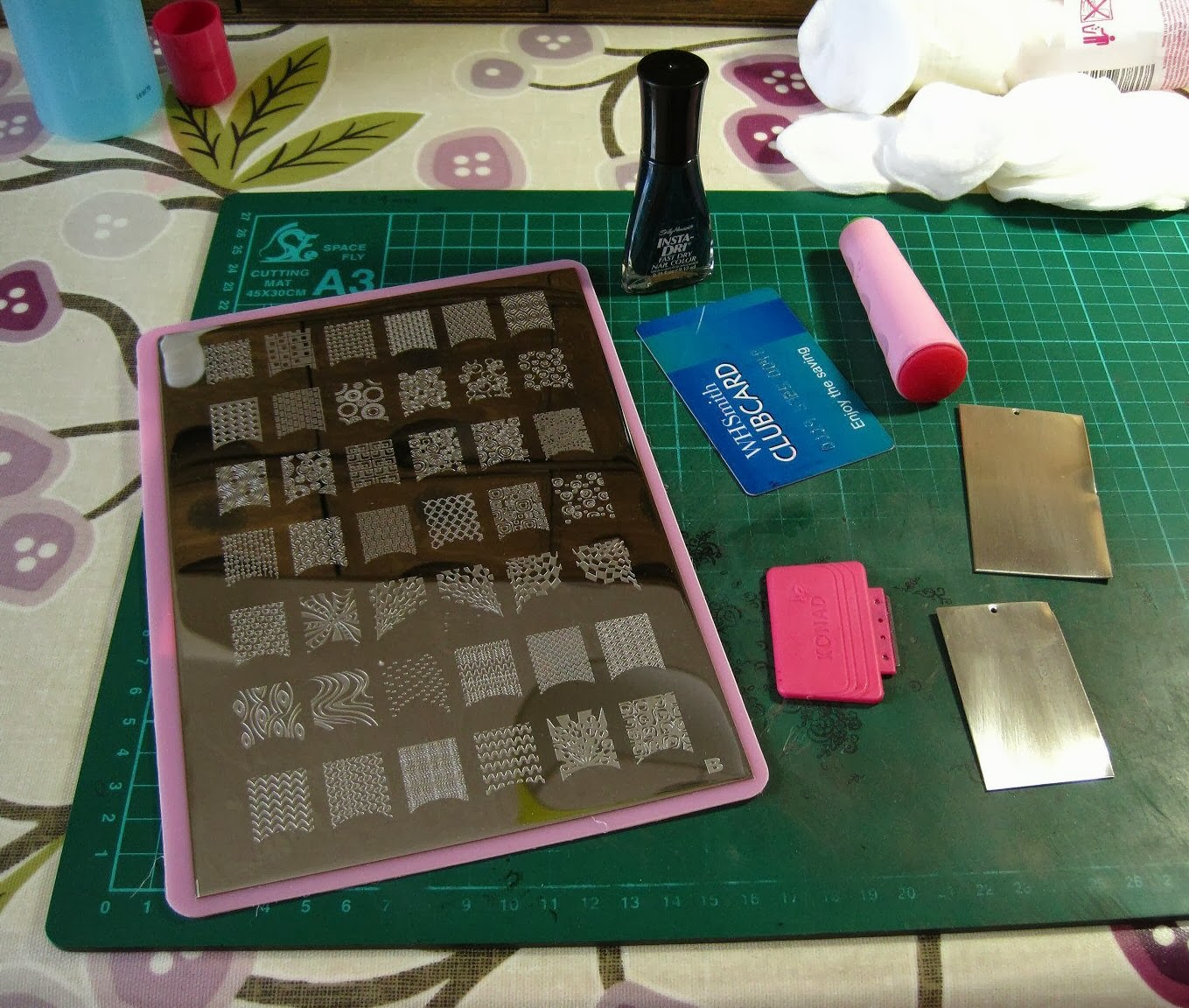 Etching Silver Using Nail Art Stamps