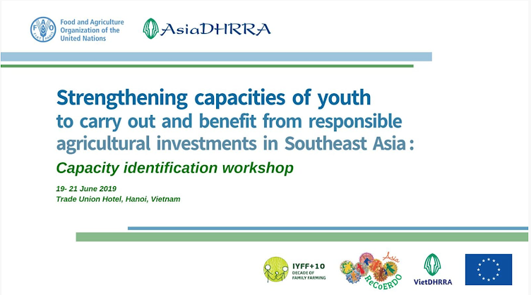 2019 RAI and Youth Consultation Workshop
